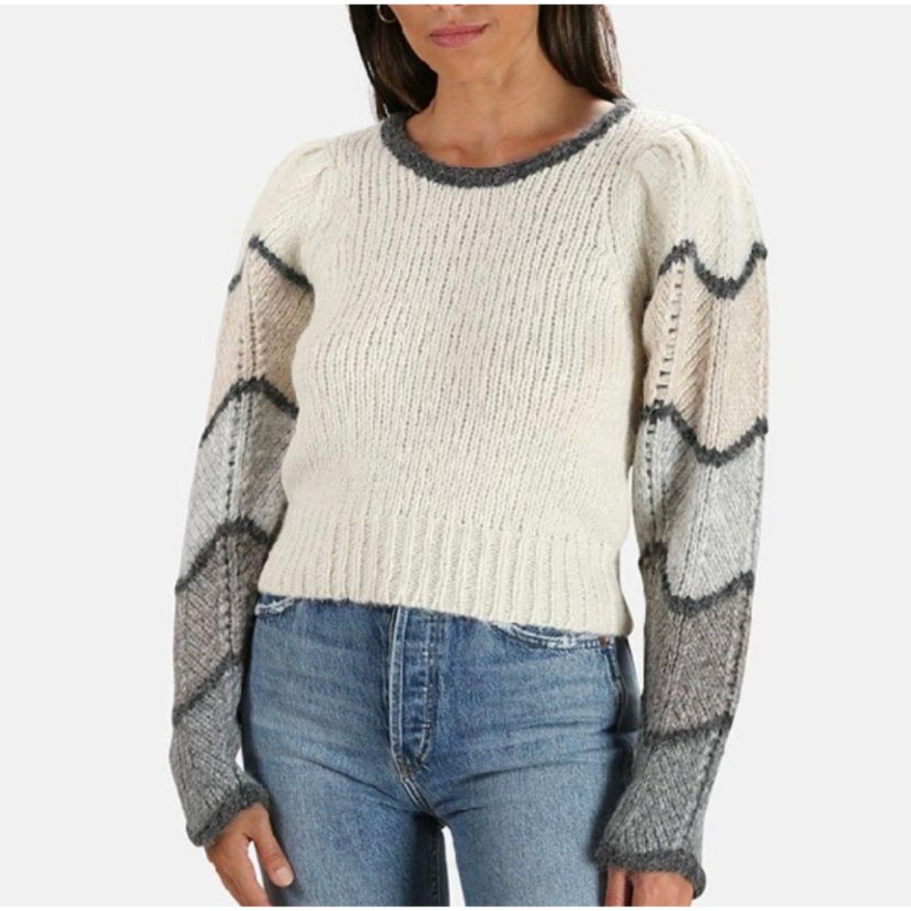 LoveShackFancy Aspyn Pullover Alpaca Wool Sweater - Picture 7 of 12